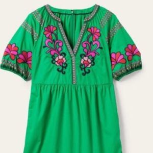 Boden Natalie Embroidered Dress
